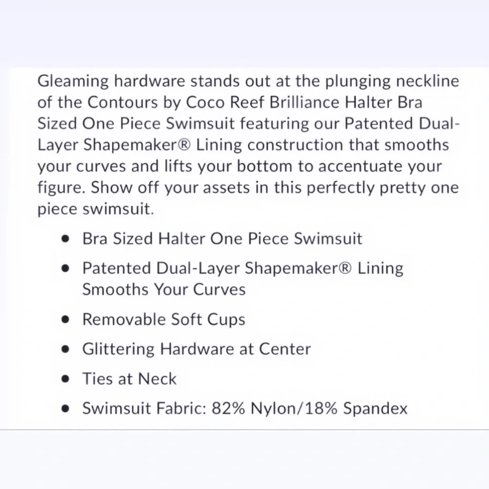 Coco Reef Contouring One-Piece Swimsuit 🌊 - Picture 11 of 11